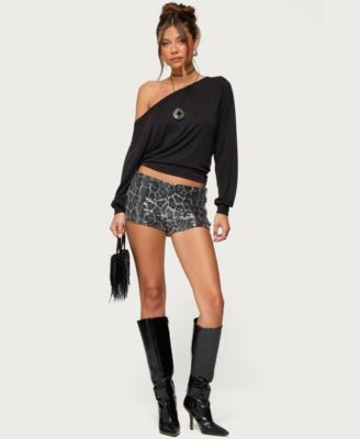 Women's Nannie Off Shoulder Oversized Top