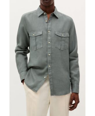 Men's Country Linen Pockets Shirt
