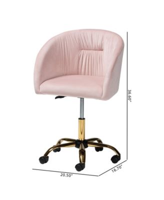 Ravenna 24.5" Metal Contemporary Office Chair