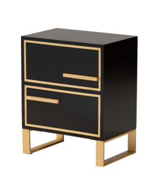 Giolla 11.8" Metal Contemporary End Table