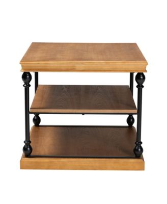 Boxton Studio Sebastian 28.1" Metal Traditional End Table