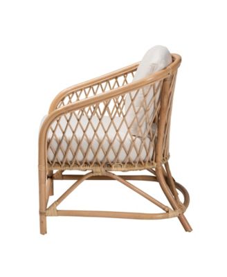 Patsy 30.7" Rattan Bohemian Armchair