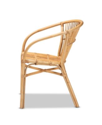 Murai 31.5" Rattan Bohemian Dining Chair