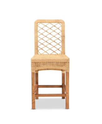 Moscow 40.4" Rattan Bohemian Counter Stool