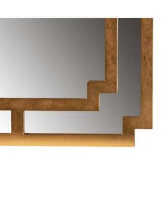 Boxton Studio Dayana 36" Wood Contemporary Accent Wall Mirror