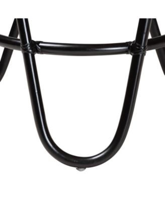 Pertessa 17.7" Rattan Bohemian End Table