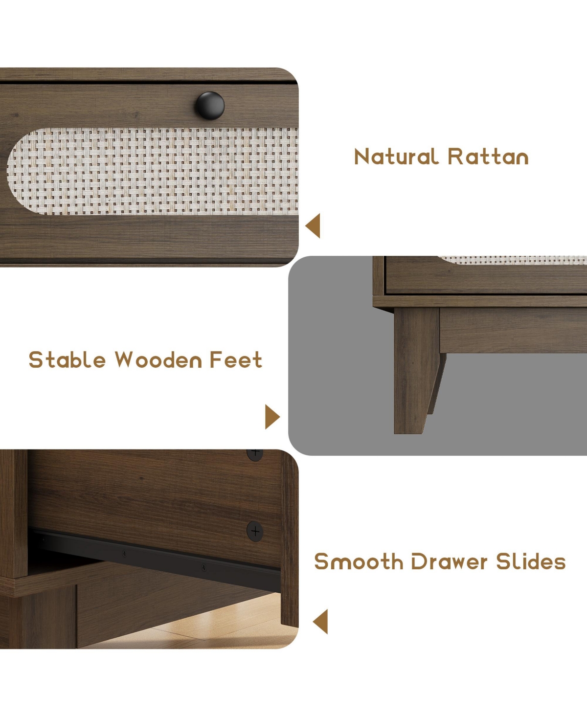 gaomon Drawer Dresser for Bedroom