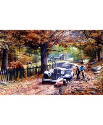 Old Depot Road 550 piece Jigsaw Puzzle for Adults
