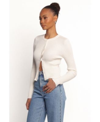 Women's Searie Ribbed Cardigan Top