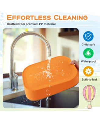 5 Pcs Balance Stepping Stones for Kids with Non-Slip Surface and Edging