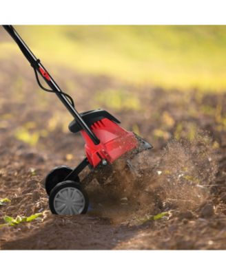 Corded Electric Tiller and Cultivator 9-Inch Tilling Depth