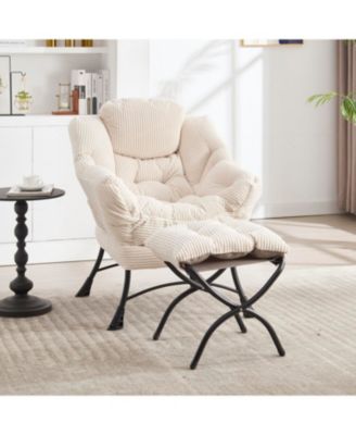 Streamdale Lazy Chair with Ottoman