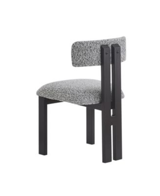 Streamdale Upholstered Armless Dining Chairs With Metal Legs (Set of 2)