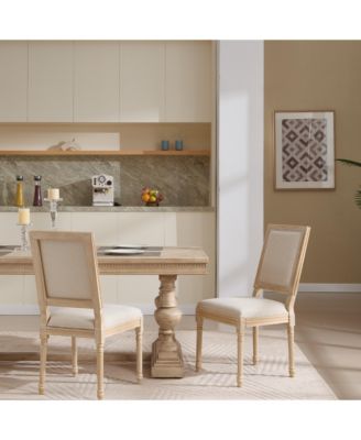 Streamdale French Country Upholstered Dining Chairs - Set of 2