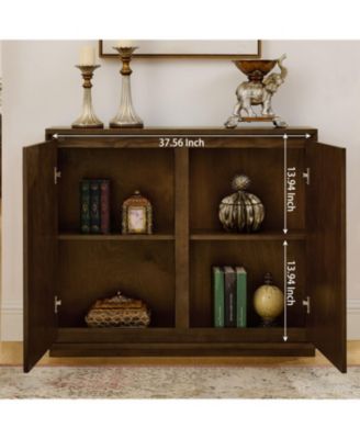 Mid Century Modern V-Shape Storage Cabinet