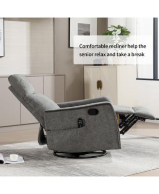Heat Massage Rocker Recliner Chair