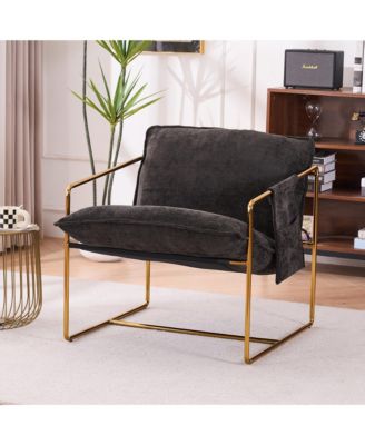 Contemporary Velvet Accent Chair Comfort, Style, and Durability
