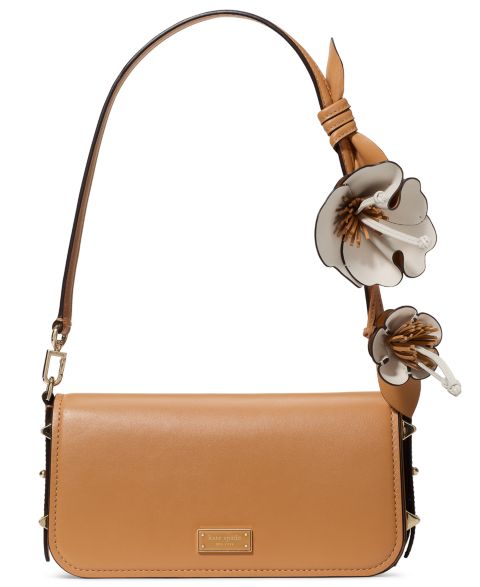 Женская сумка kate spade new york Liv Small Smooth Leather Shoulder, цвет: Biscotti