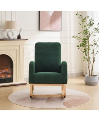 Sherpa Glider Rocking Chair - Nursery/Living Room