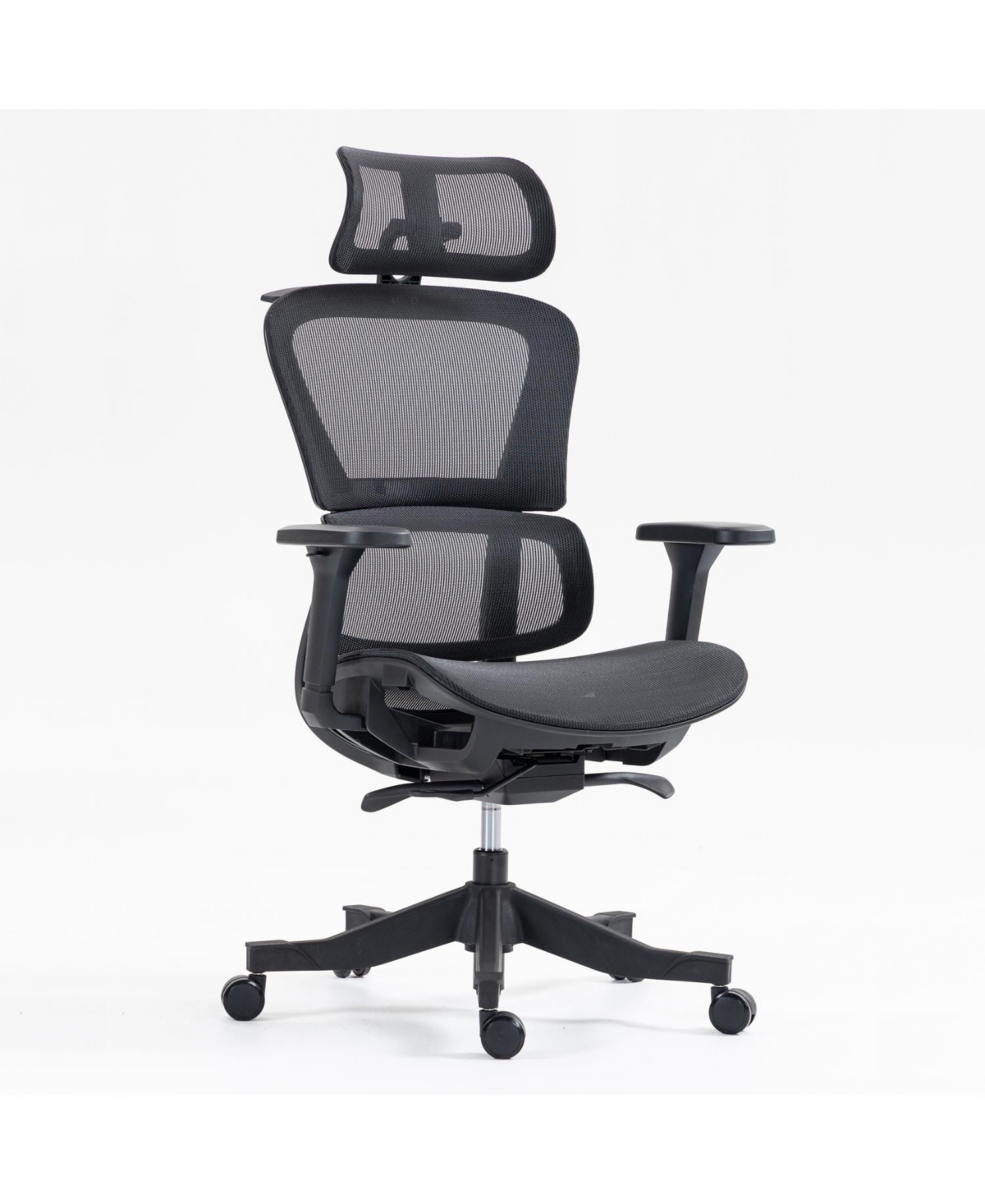 Streamdale Ergonomic Mesh Office Chair- 4D Armrests, Cool Comfort