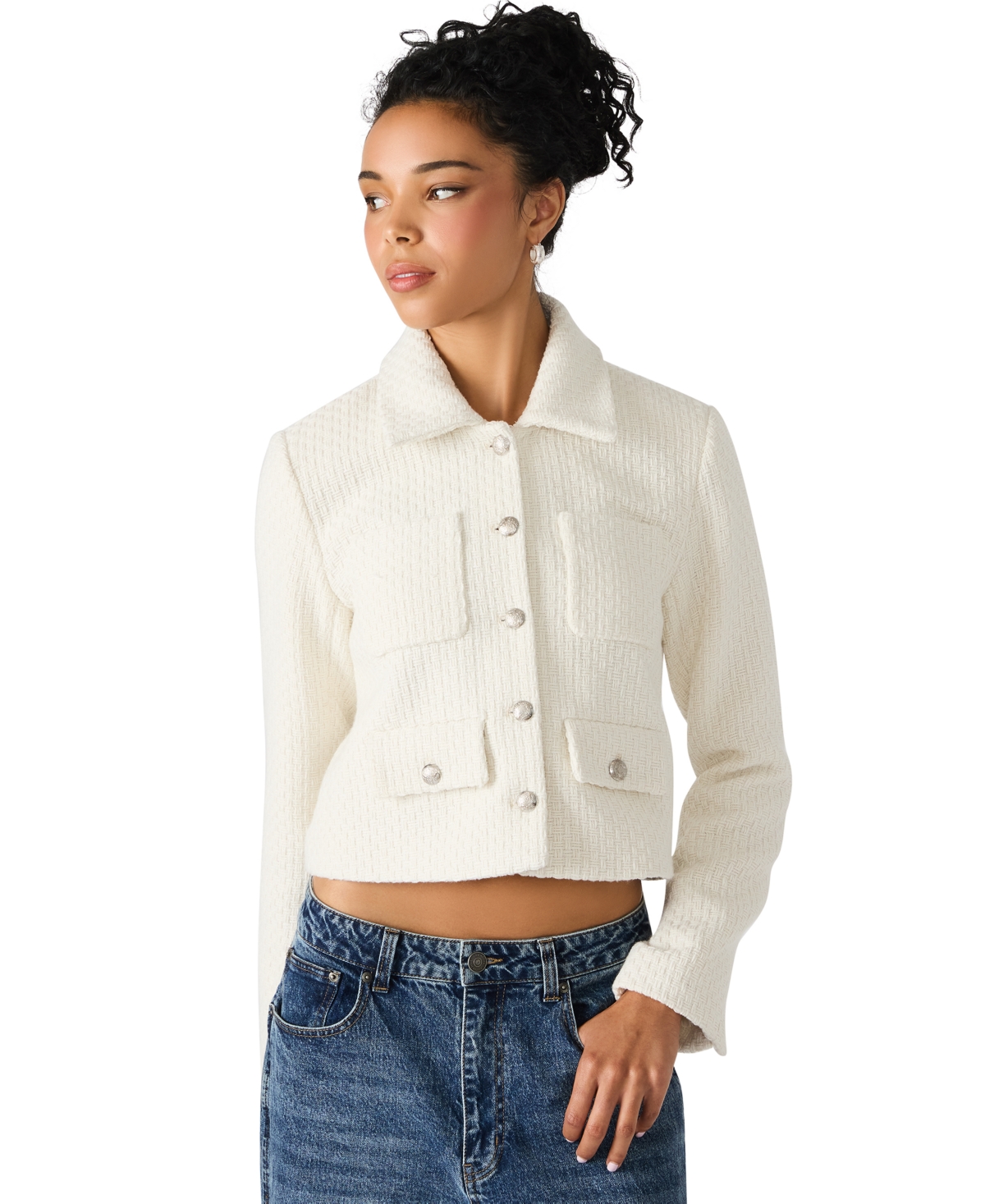 Steve Madden Women's Alise Collared Jacket