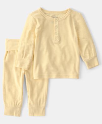 Baby Boys' or Baby Girls' Crewneck Top and Pants, 2-Piece Set
