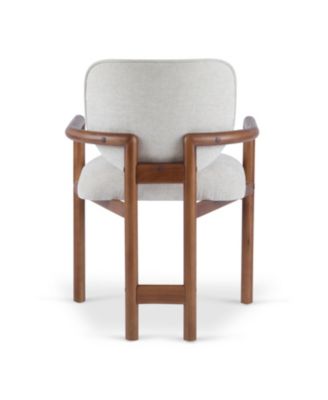  Upholstered Arm Chairs Set of 2, Fabric, 300 LBS Capacity