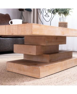Rustic Wood Coffee Table