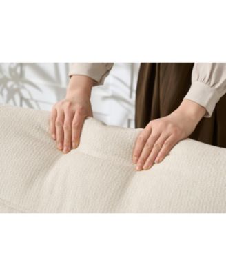 Modern White Chaise Lounge Sofa Recliner