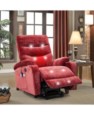 Power Lift Recliner with Heat & Massage for Seniors