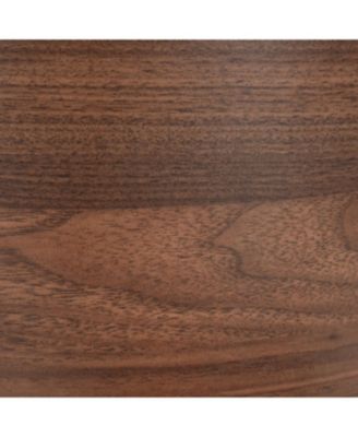 Oval Side Table - Modern Design Smart Storage