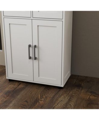 Farmhouse Double-Door Storage Cabinet