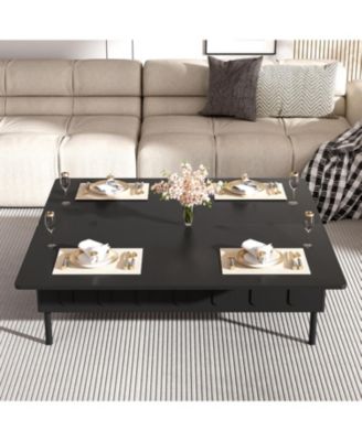 Streamdale Lift-Top Coffee Table w/ Drawers & Hidden Storage