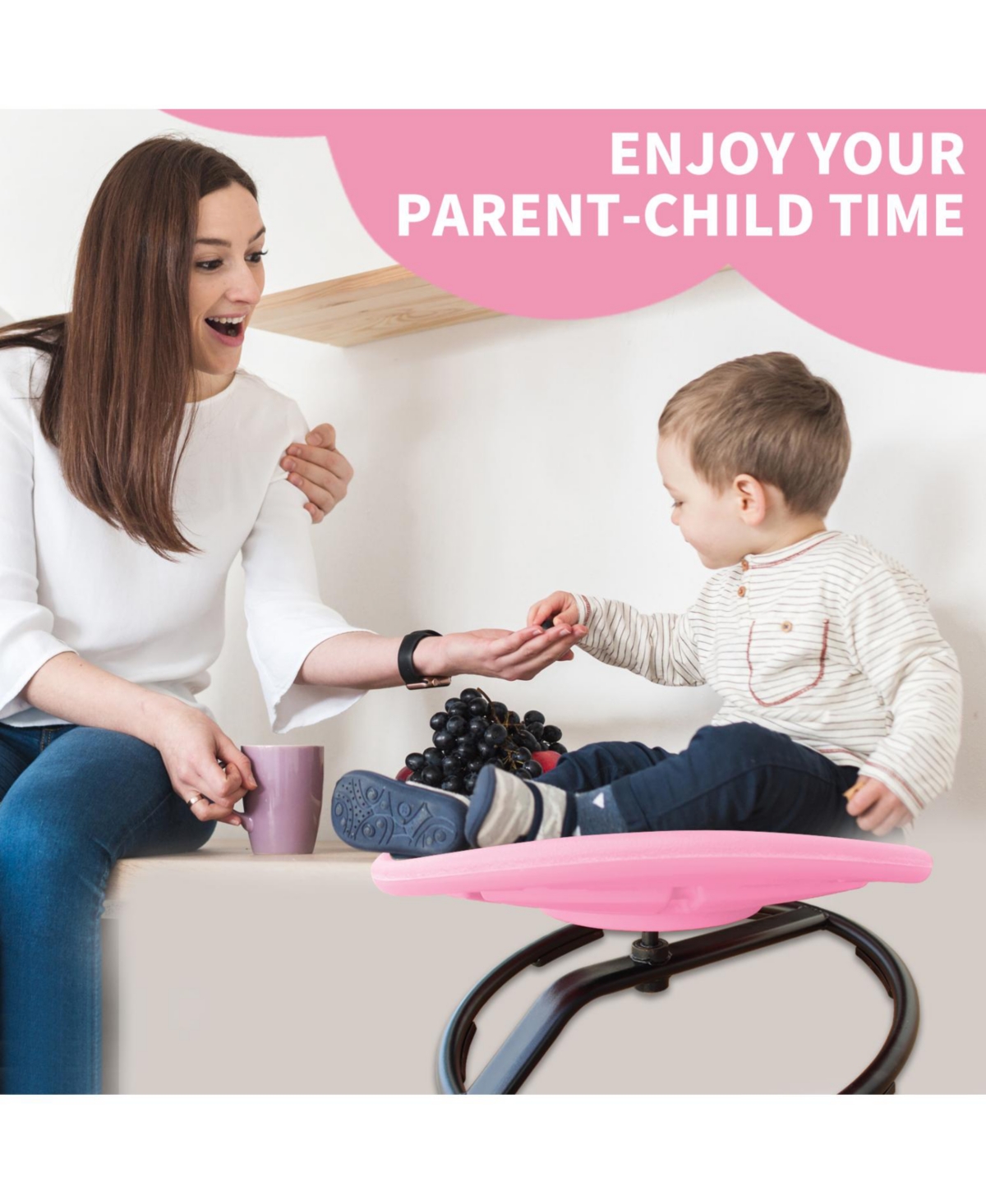 Streamdale Furniture Streamdale Kids Sensory Swivel Chair - Autism & Adhd - Focus