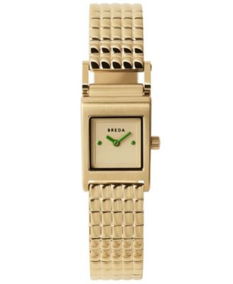 Women's 'Revel' Gold Stainless Steel Bracelet Watch, 18mm