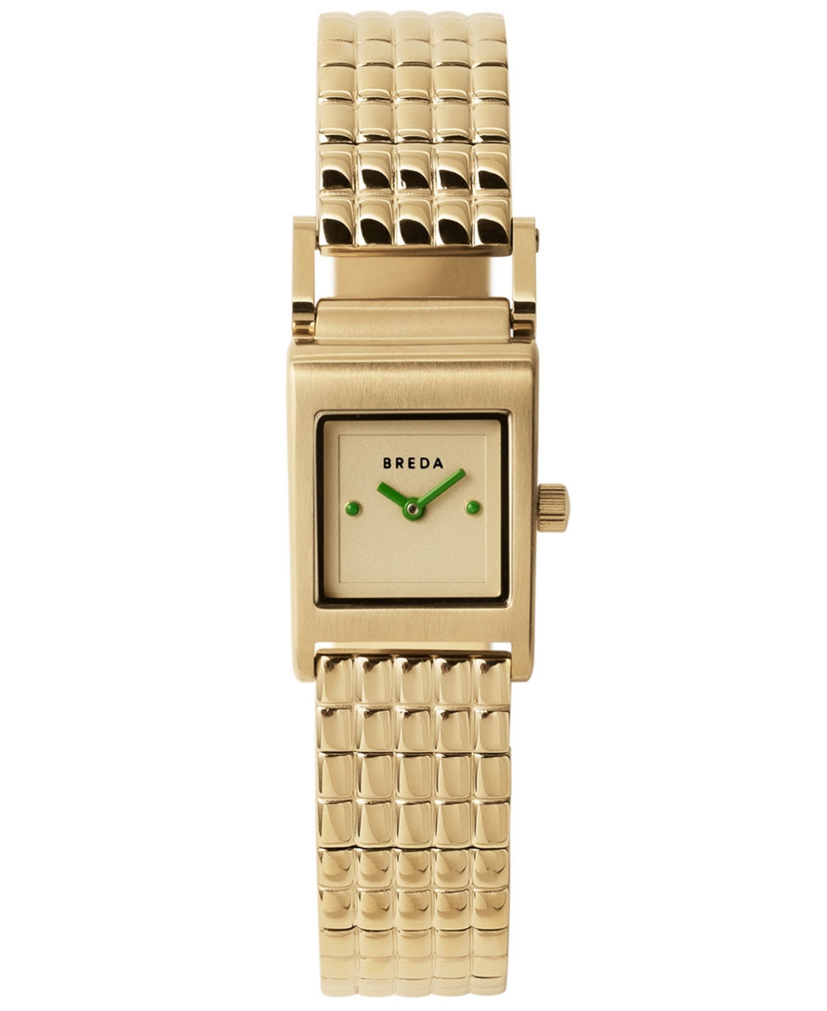 Breda Women's 'Revel' Gold Stainless Steel Bracelet Watch