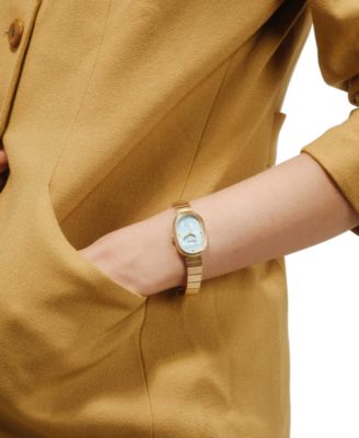 Women's 'Jane' Gold Stainless Steel Bracelet Watch, 23mm