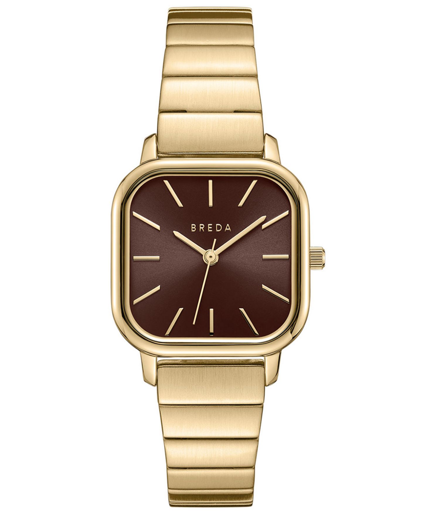 Женские часы BREDA Esther Gold Stainless Steel Bracelet Watch, 26mm — фото 1