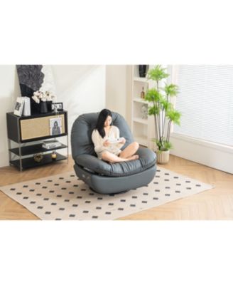 Power Recliner with Bluetooth Music, USB Charger, and Glide