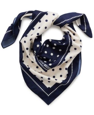 Inverted Polka Dot Square Scarf