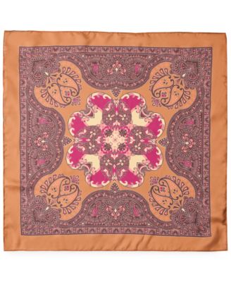 Vintage-Inspired Bandana Square Scarf