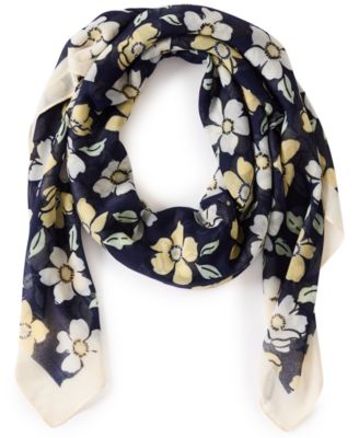Ditsy Floral Square Scarf