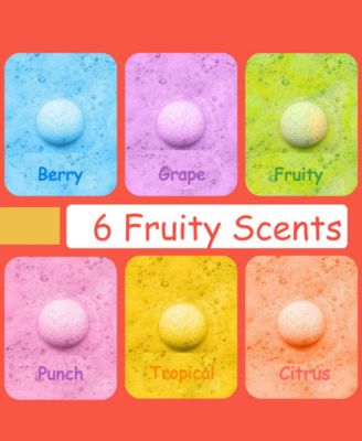 6-Pc. Unicorn Squishy Super Bubble Bath Fizzies