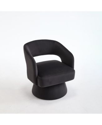  Velvet Swivel Accent Chair