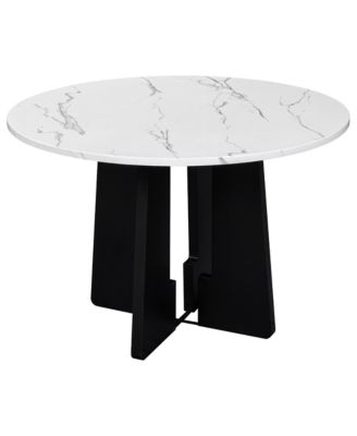  5-Piece Round Dining Set Chairs & 43" Table