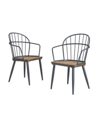 Industrial Birch 5-Piece Dining Set