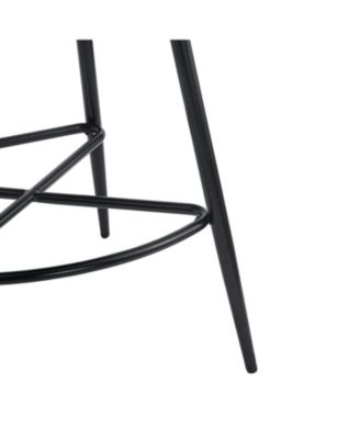 26" Retro Swivel Counter Stools (Set of 2)