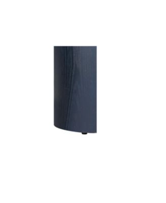 Navy Blue 60" Entryway Table with Curved Legs