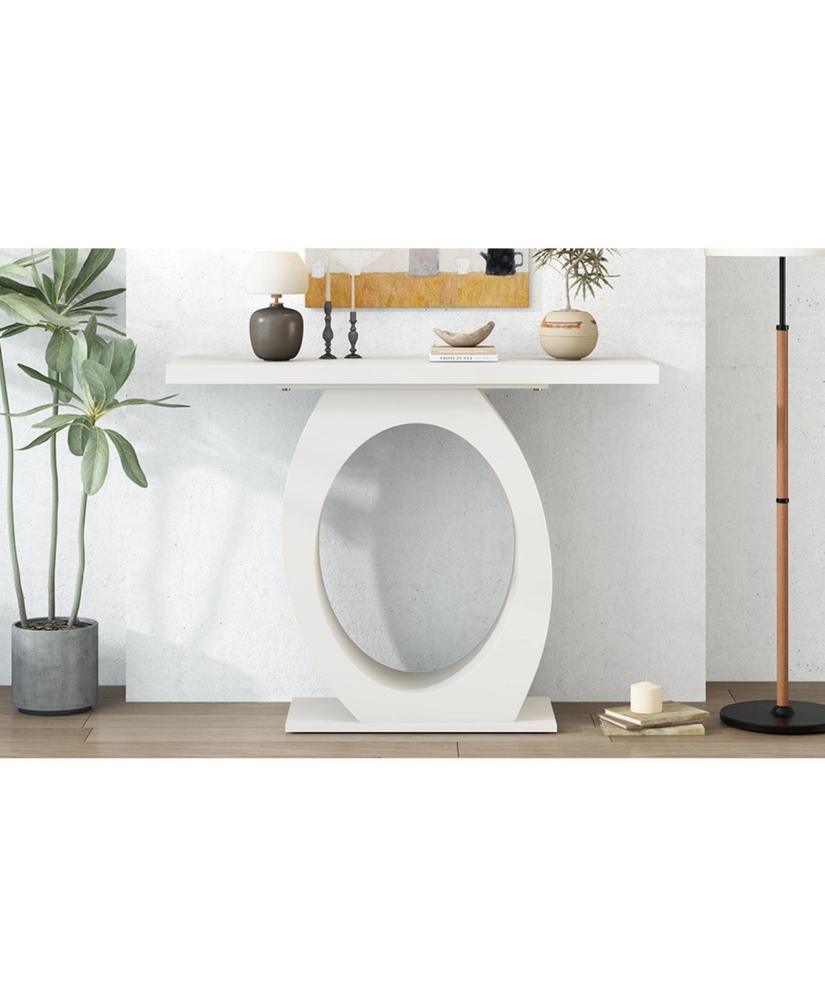 Streamdale Furniture Mira Sleek Modern Console Table with Enhanced Stability, Ideal for Home Decor