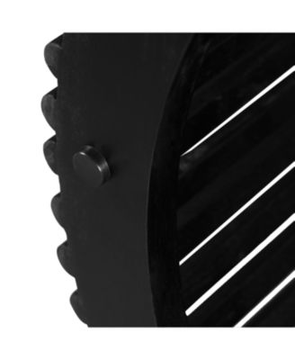 Acacia Wood Coffee Table - 30" Round Easy Assembly